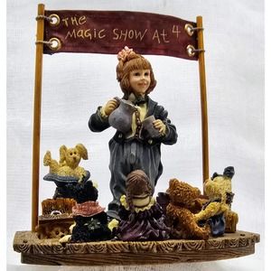 Boyds Yesterdays' Child Amazing Bailey Magic Show 4 3518 1997 Limited Ed